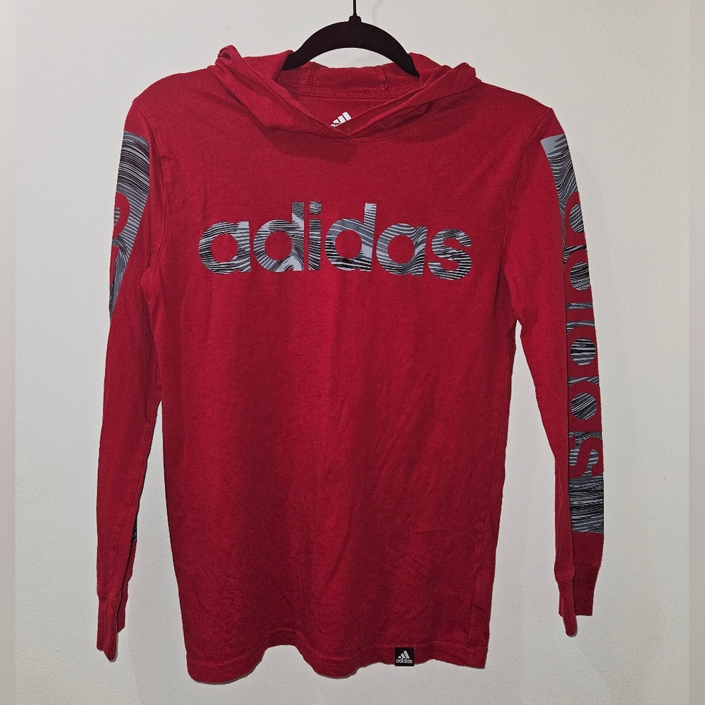 Boys Adidaa Hoodie, Size 10-12/M, EUC